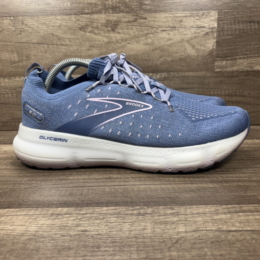 Brooks Glycerin 20 Blue Womens US Size 11 EUR 43 1203721B402 Running Shoes